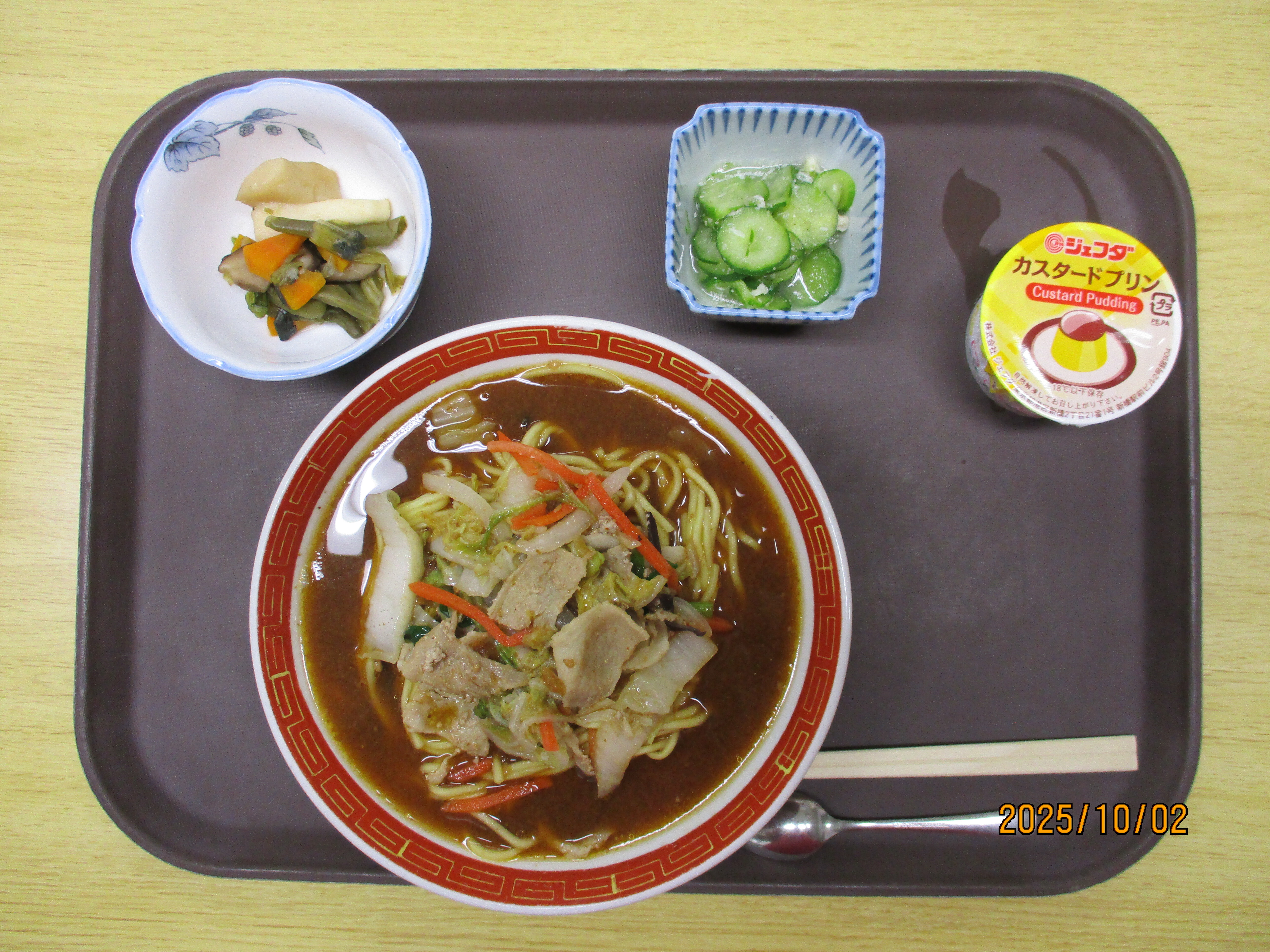 昼食(ラーメン)の写真