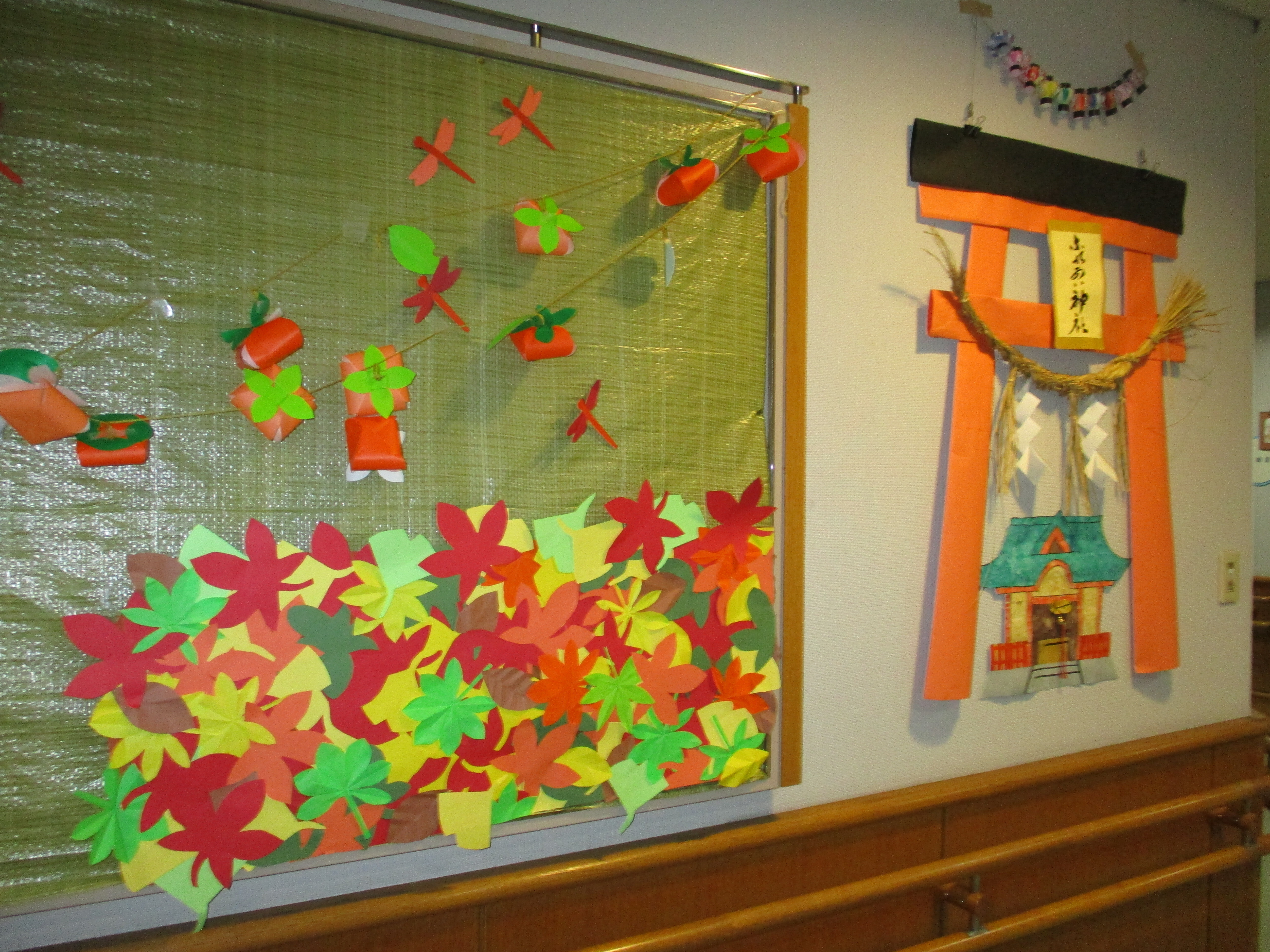 壁面飾りの写真