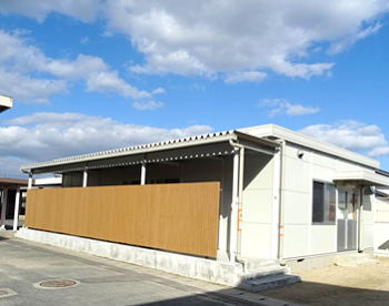加茂小学校児童クラブ建物の写真です