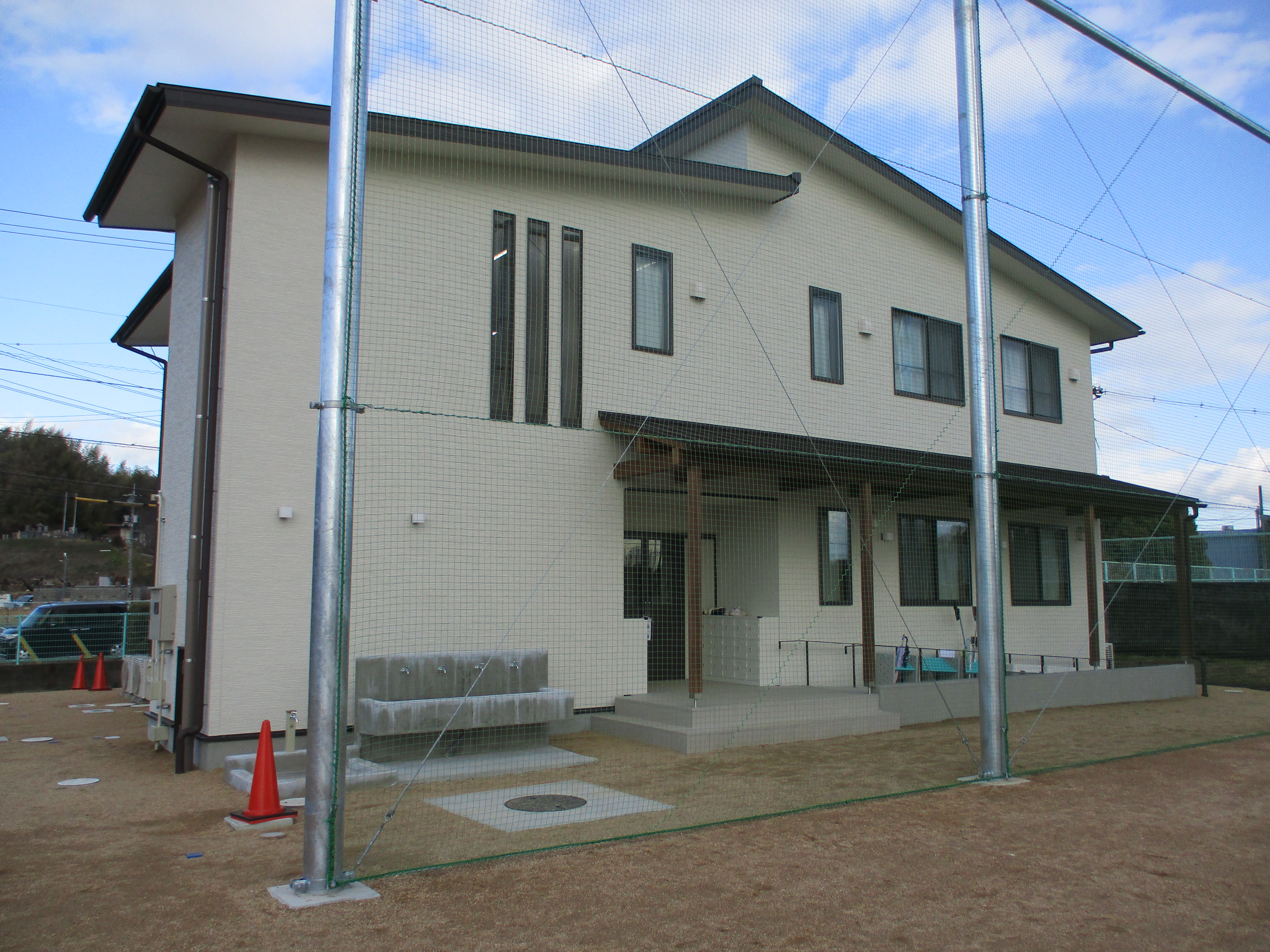 クラブ室建物外観の写真です