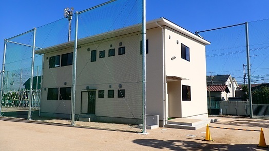 操明小学校児童クラブ建物の写真です