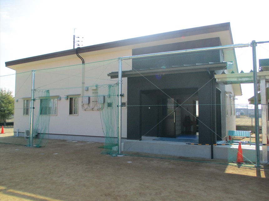 古都小学校児童クラブ建物の写真です