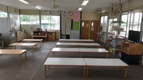 児童クラブ屋内の写真です