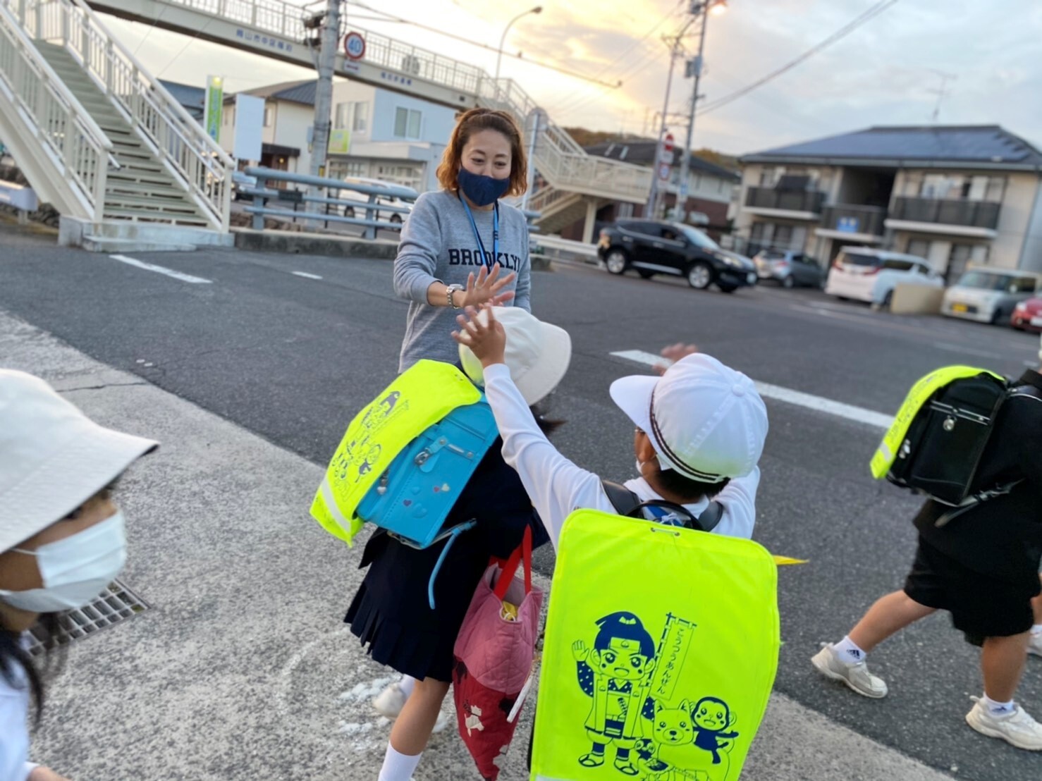 降所の様子