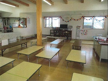 操南小学校児童クラブ室内の写真です