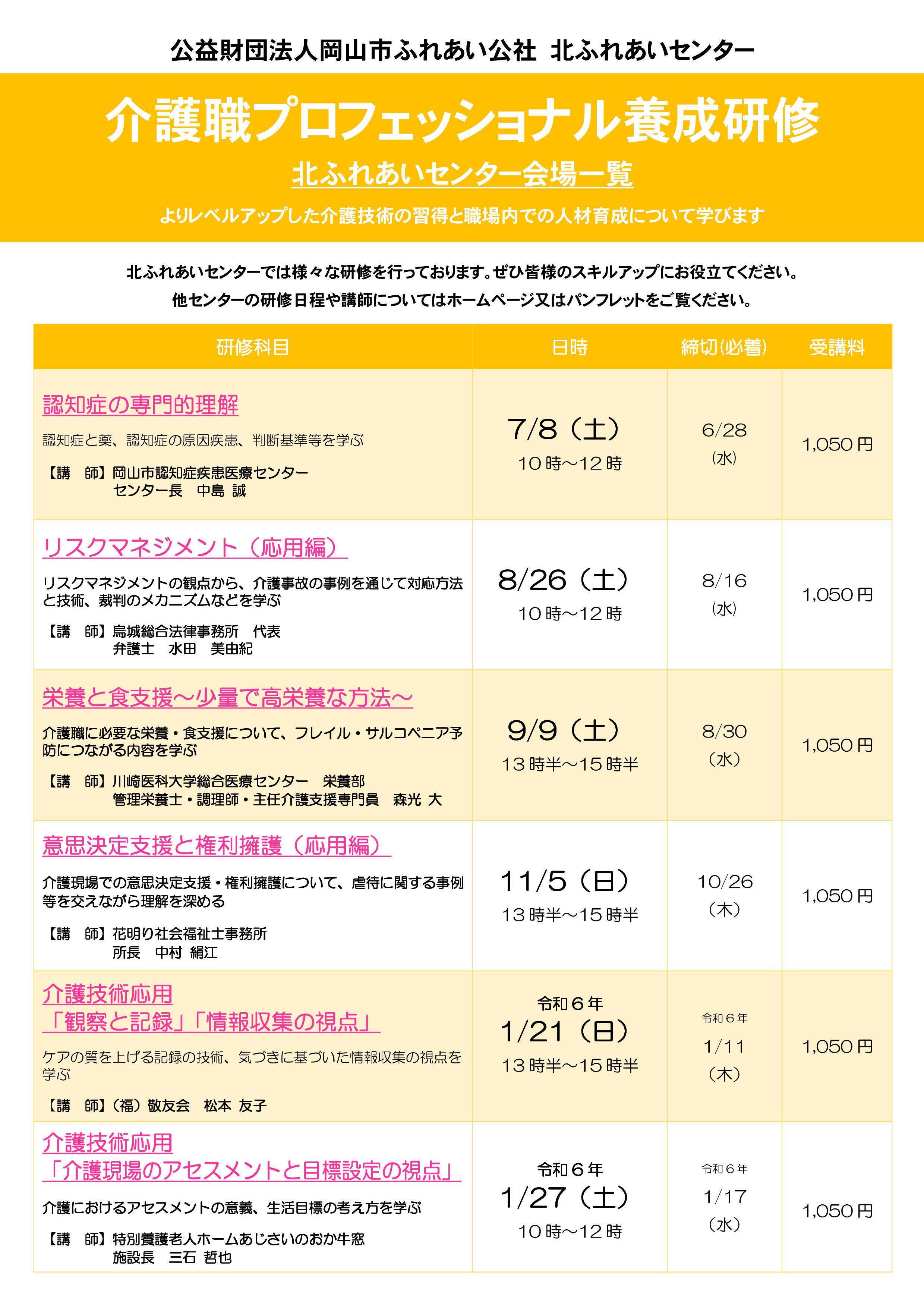 プロフェッショナル養成