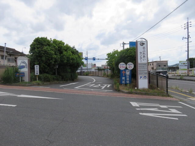 立体駐車場入り口