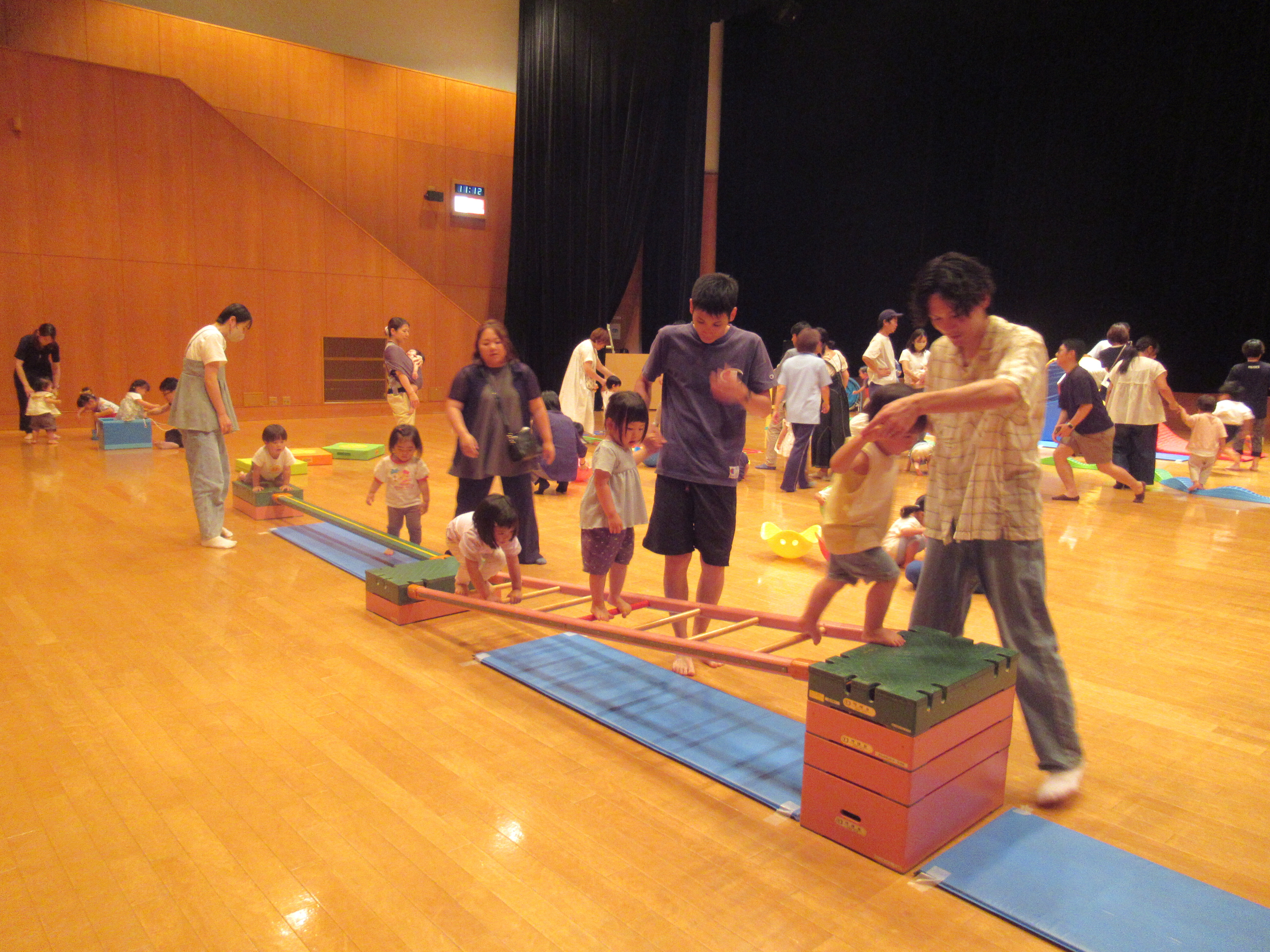 運動あそびの様子