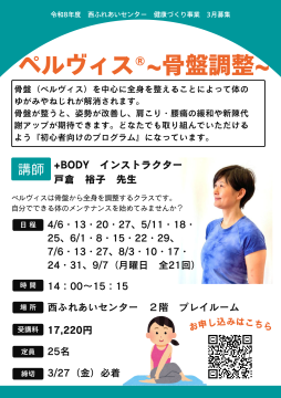 ペルヴィスのちらし