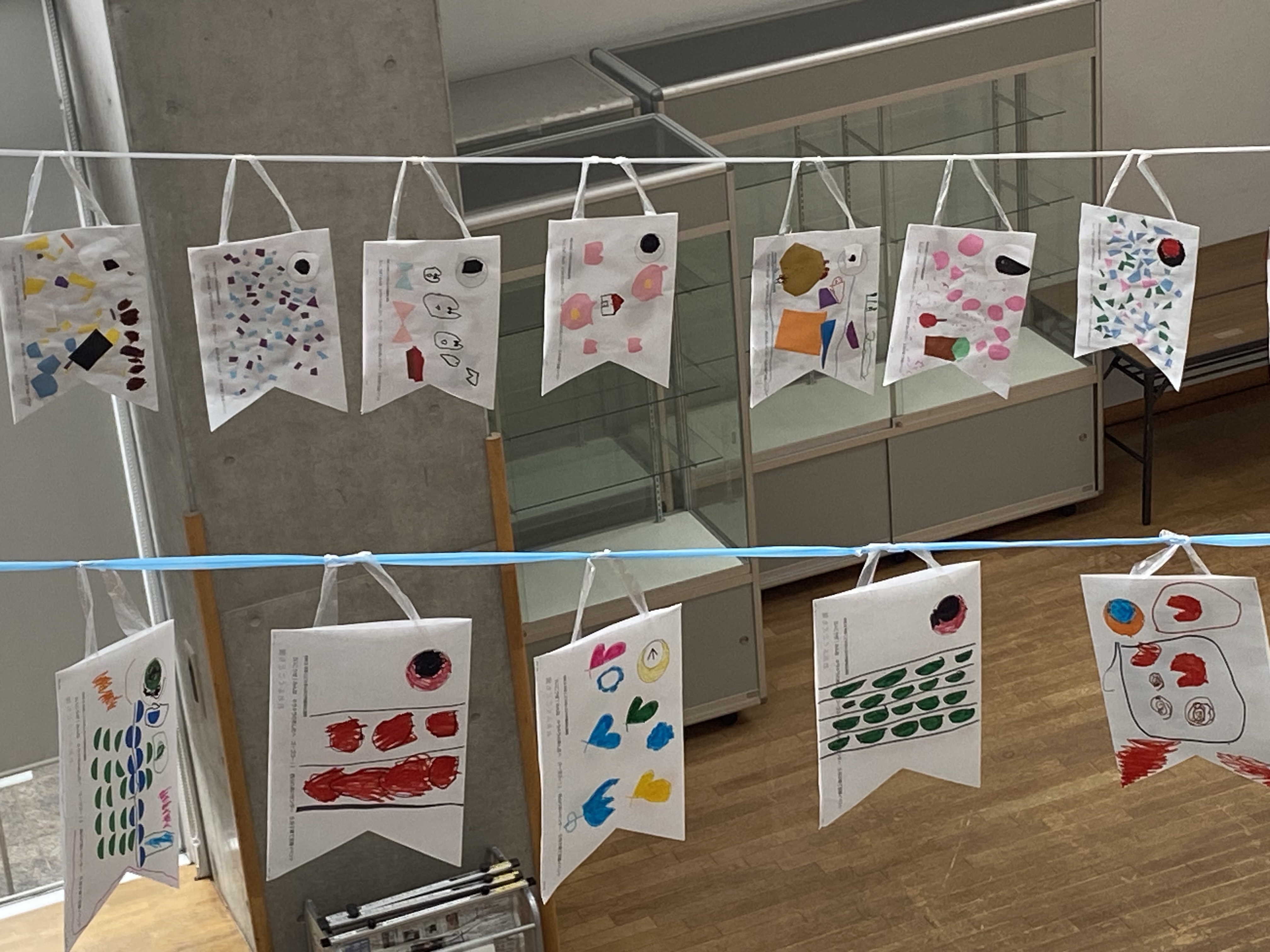 西ふれあいこいのぼり展の様子3