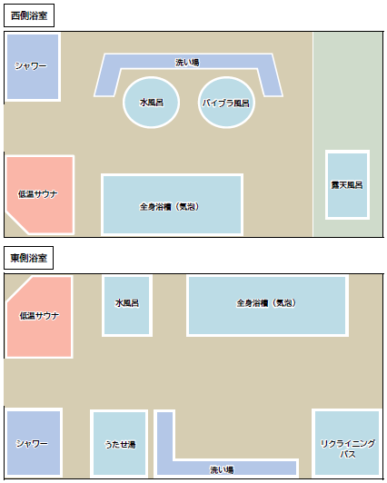 桑の湯案内図