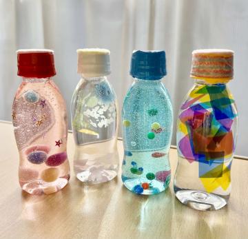 キラキラボトルの作成例