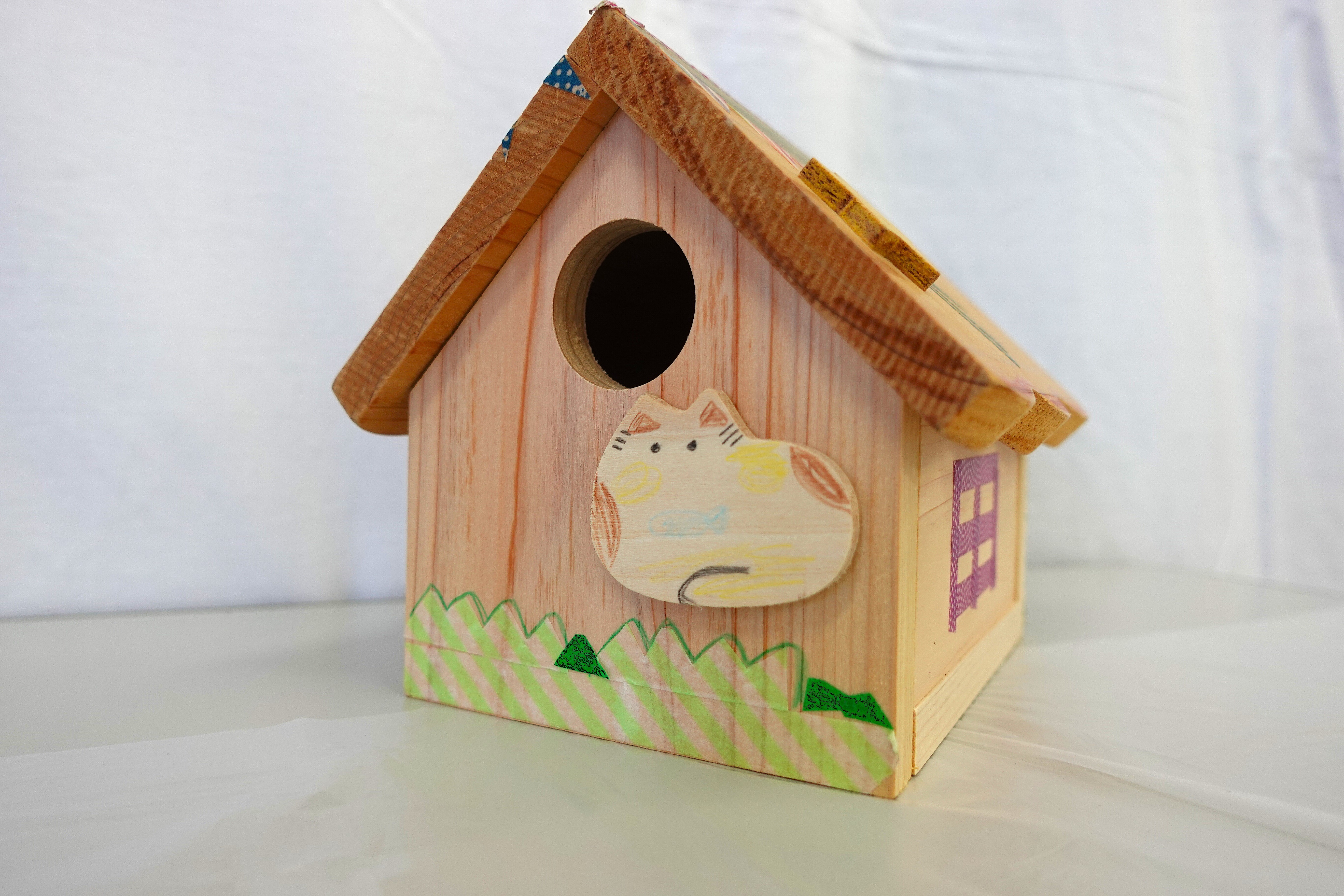 貯金箱をつくろう作品例