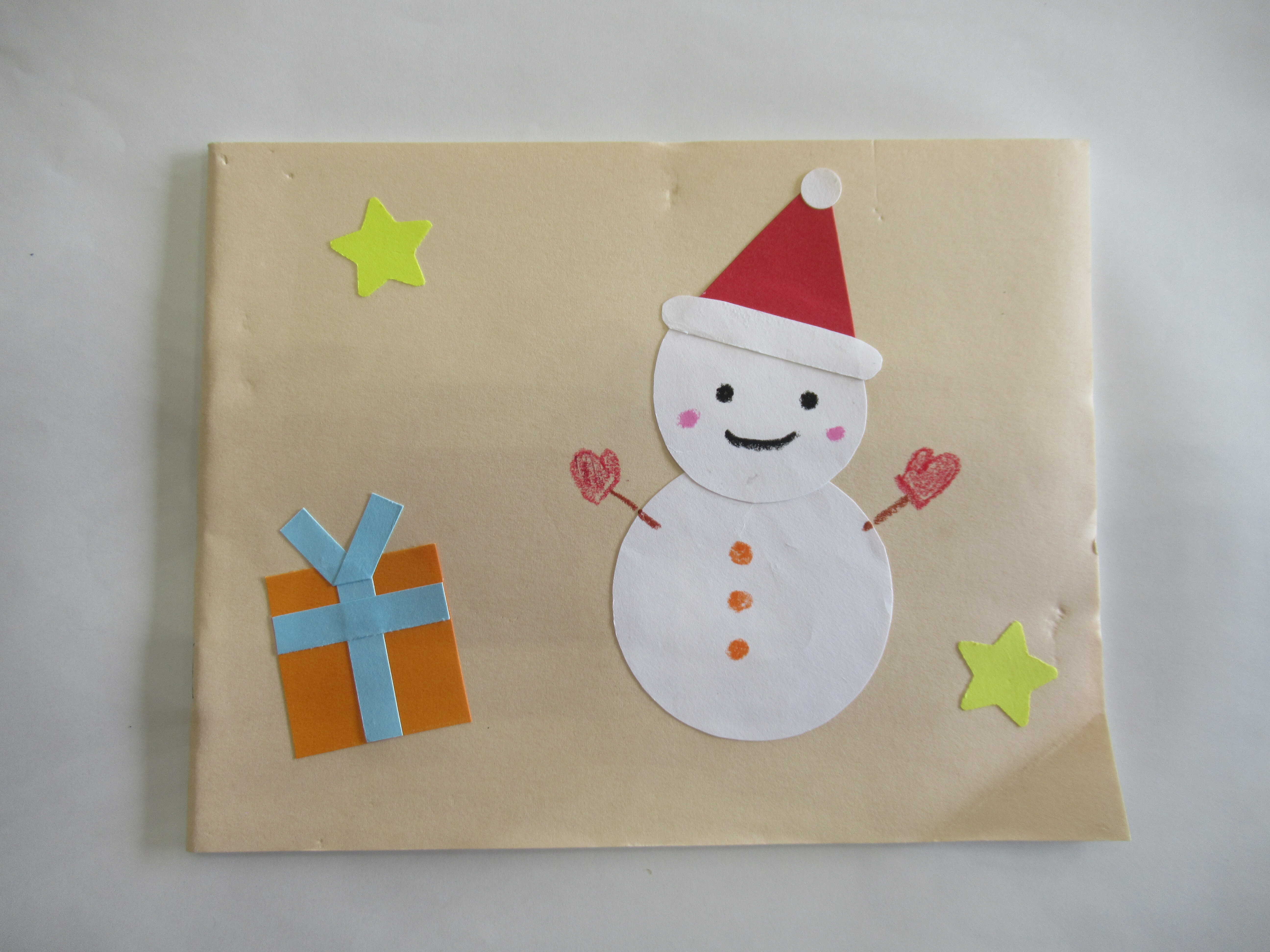 メモ帳雪だるま