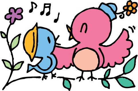 親子のイラスト