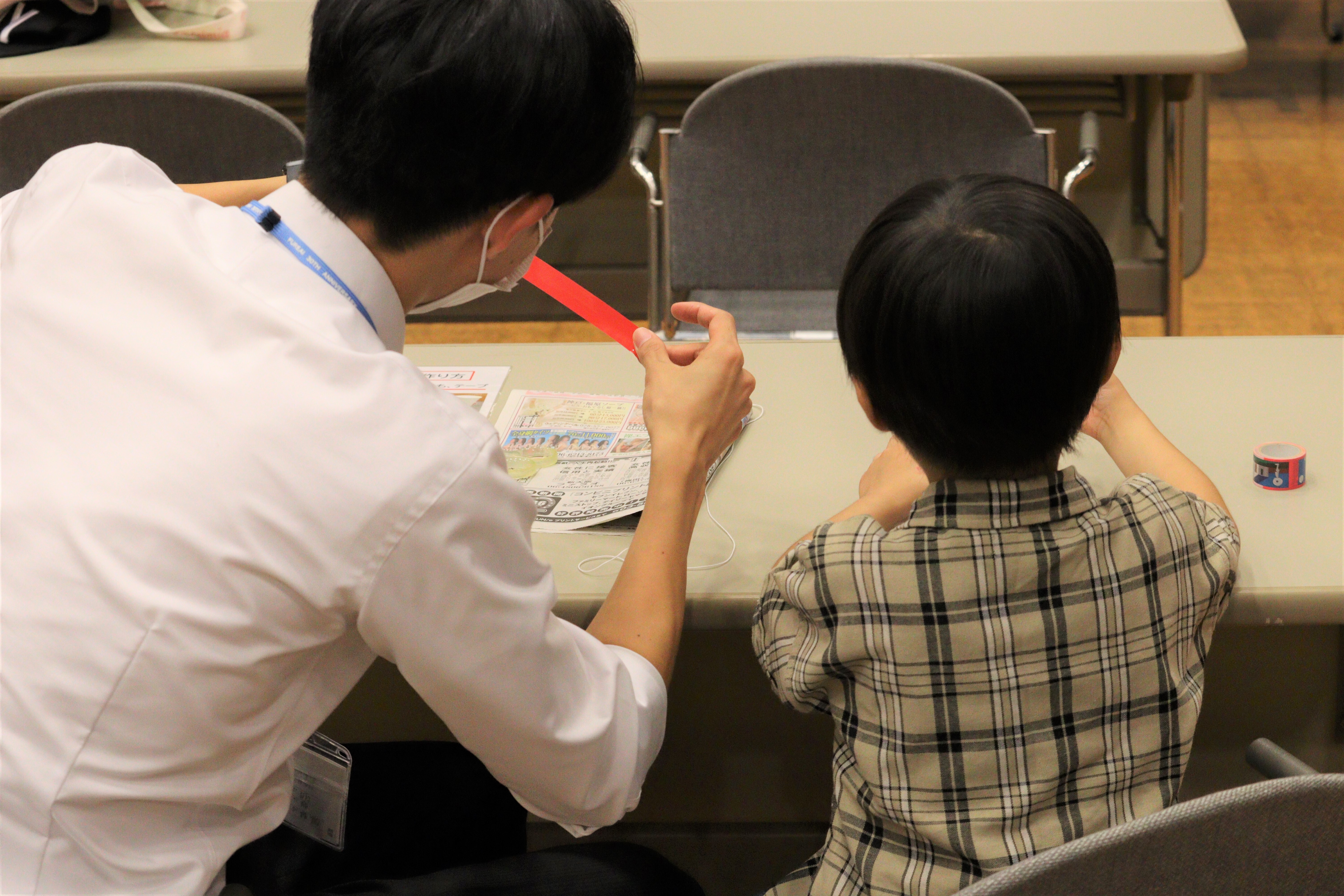 イベントで対応する様子