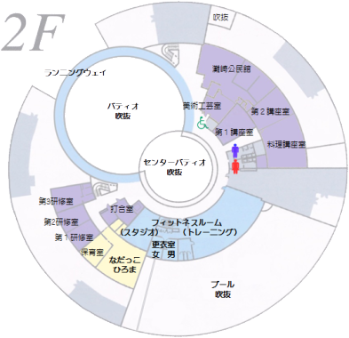 2階館内図